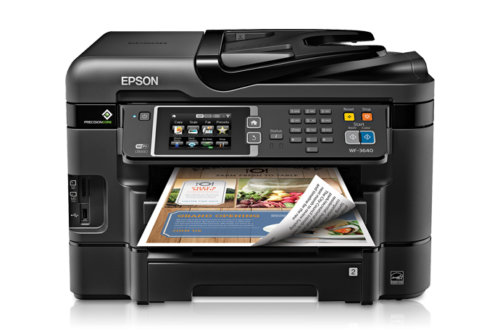 EPSON wf3640 front view