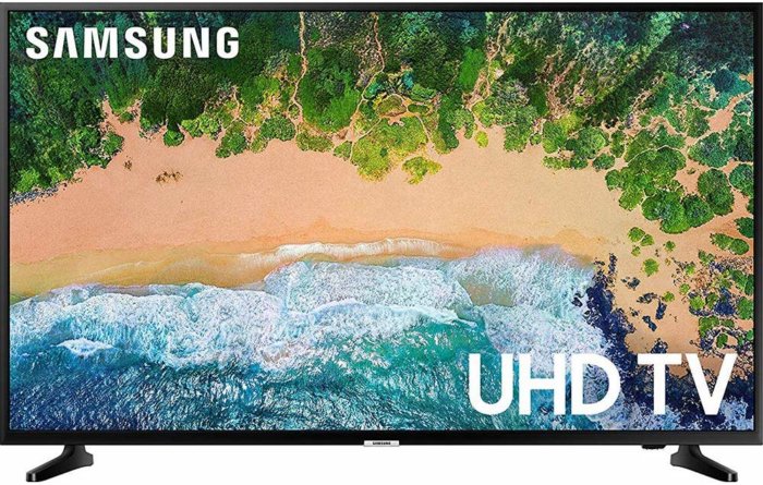 Samsung UN55NU6900 front view cheap